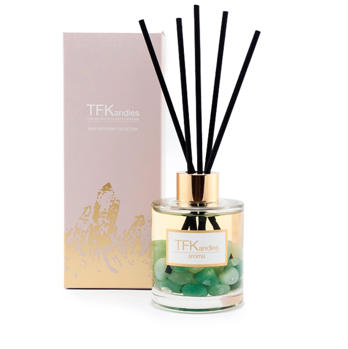 東菱玉礦石能量香氛精油擴香瓶 / 摩洛哥庭院（Moroccan Courtyard）100ml