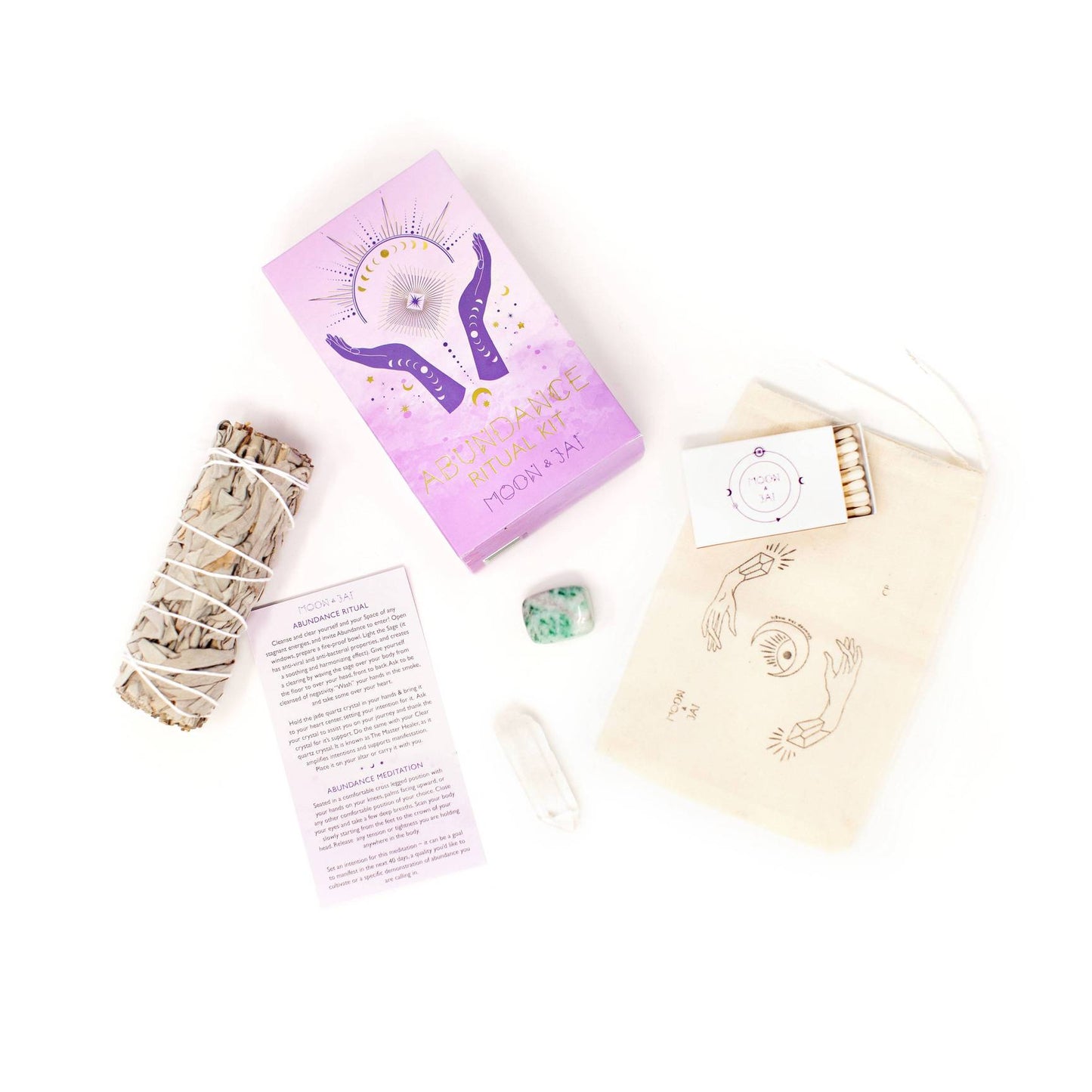 美國 Moon & Jai 豐盛魔法儀式套件（Abundance Ritual Kit）